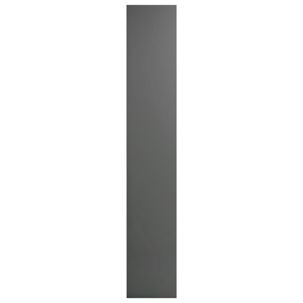 Berkfield CD Cabinet High Gloss Grey 21x16x93.5 cm Engineered Wood