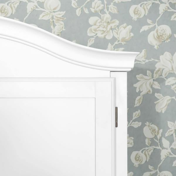 Statement Furniture Romance French Double Wardrobe With Drawer and Crystal Handles