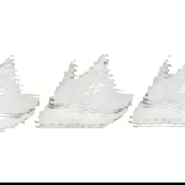 Skechers Flex Appeal 5.0 Uptake Women's Trainers in White/Silver