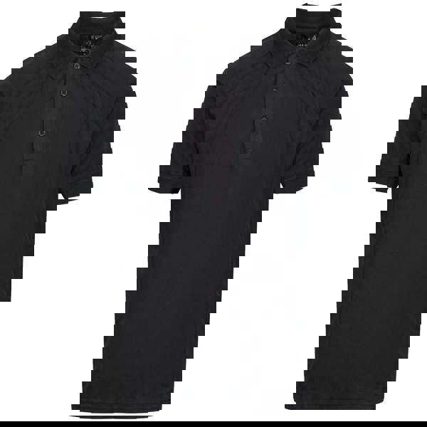 Regatta Professional Mens Coolweave Short Sleeve Polo Shirt - Black