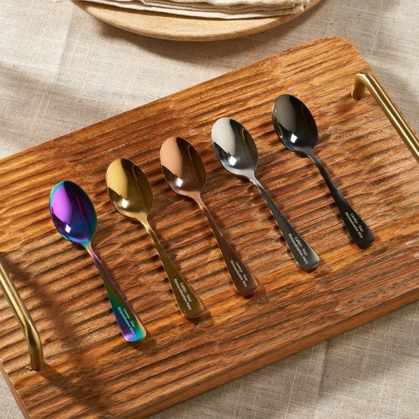 Personalised Stainless Steel Teaspoon - MYLEE London