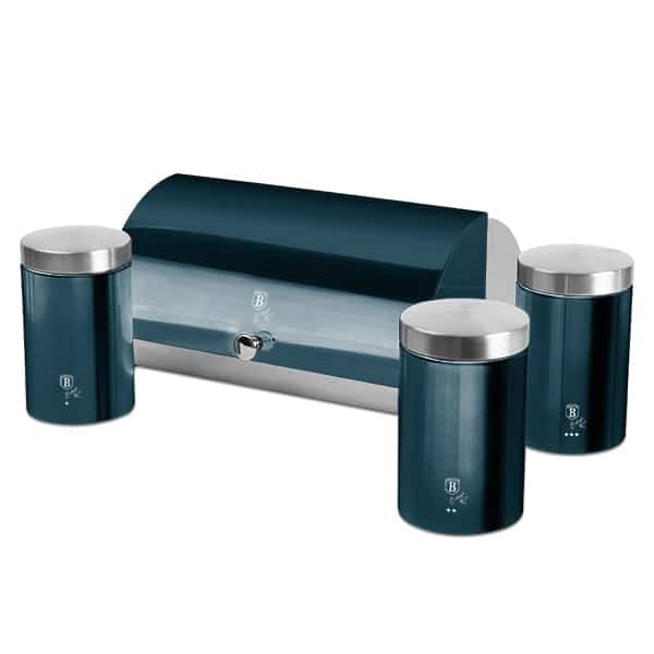 Bread box with 3 pcs canister set Berlinger Haus BH6734