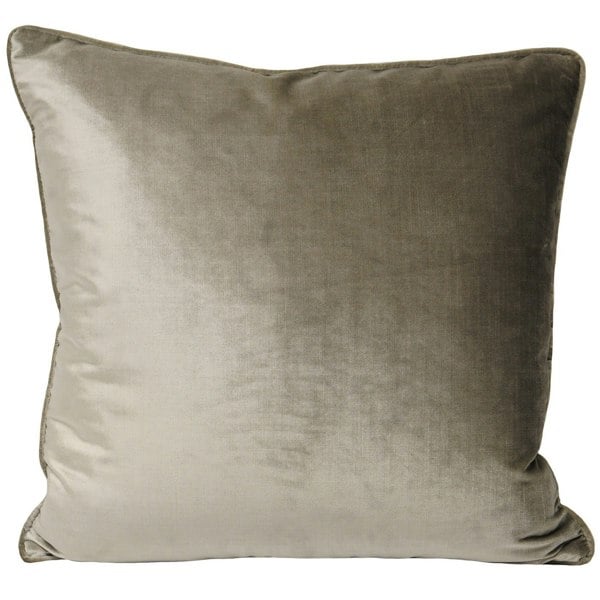 Riva Home Luxe Velvet Cushion Cover - Mink