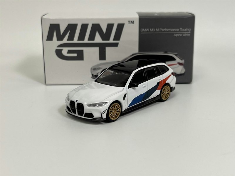 Mini GT BMW M3 M Performance Touring Alpine White LHD 1:64 Mini GT MGT00776L