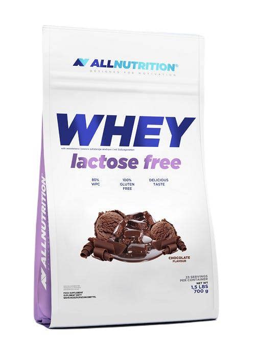 Allnutrition Whey Lactose Free, Chocolate - 700g