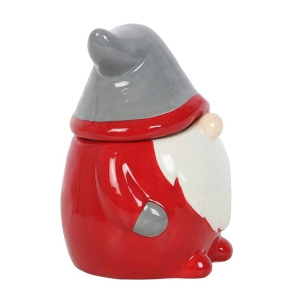 Serano Red and Grey Gonk Lidded Mug