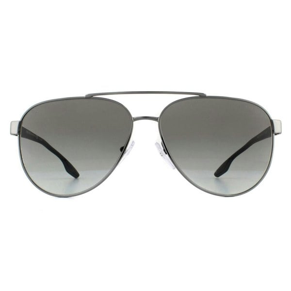 Prada Sport Sunglasses PS54TS 5AV3M1 Gunmetal Grey Gradient 58mm