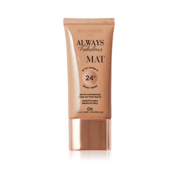 Bourjois Always Fabulous Air Mat 24H Matte Foundation 30ml - 06 Golden Sun