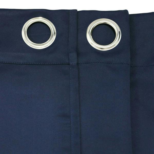 WALPLUS Collins Blackout Curtain 52x84 in. 1 Panel, Dark Blue | Modern Decorative Wall Art for Home Interior