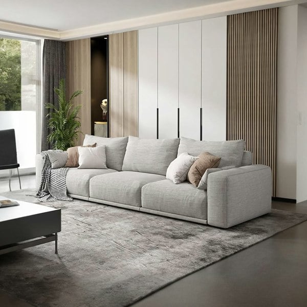 Koch Three Seater Corner, Four Seater Corner Sofa, Linen-Rit Concept-Rit Concept
