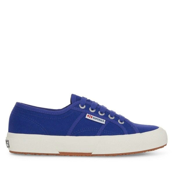 Superga Unisex Adult 2750 Cotu Classic Vegan Trainers - Spectrum Blue/Avorio