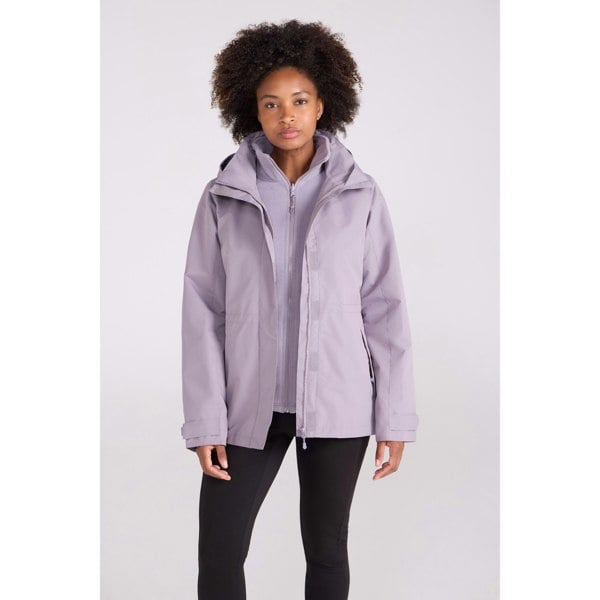 Mountain Warehouse Womens Fell II 3 In 1 Jacket - Dusky Purple