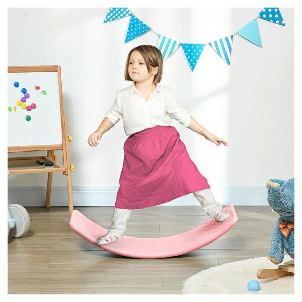 Dragodirect Balance Board Montessori Wobble Stepping Stone Toy for Kids Ages 3–6