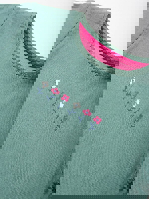 Kite Girls Organic Flowerful T-Shirt