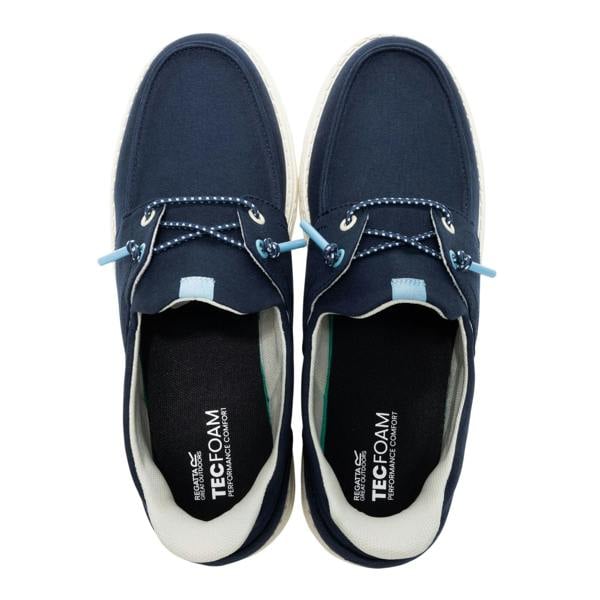 Regatta Mens Penzance Casual Shoes - Moonlight Denim - 