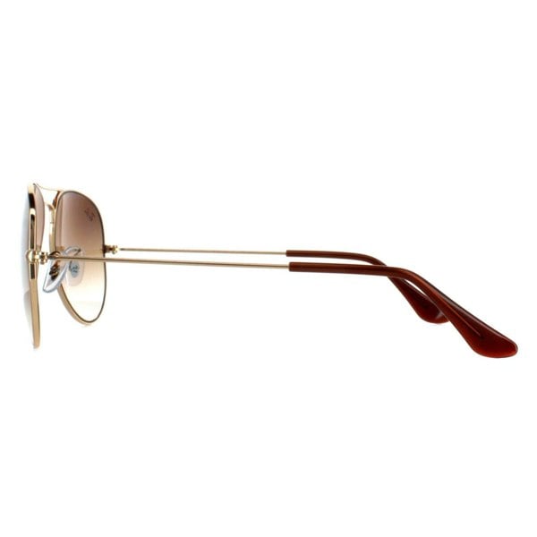 Ray-Ban Sunglasses Aviator RB3025 001/51 Gold Brown Gradient 55mm Small