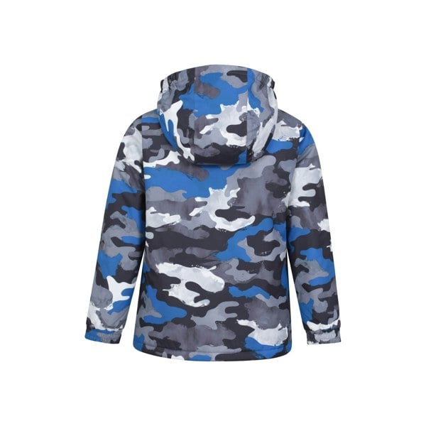 Mountain Warehouse Childrens/Kids Mogal Camo Ski Jacket - Cobalt