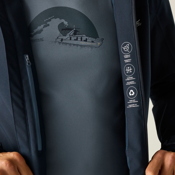 Regatta Mens Birchdale II Waterproof Jacket - Navy
