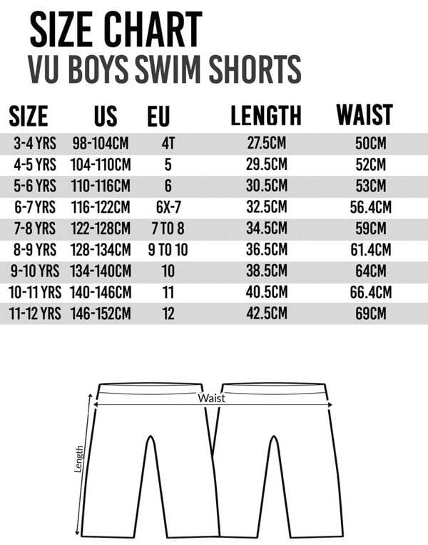 SpongeBob SquarePants Boys Blue Spongebob All-Over Tropical Print Swim Shorts