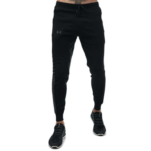 Under Armour Mens IntelliKnit Jogging Bottoms - Black - 