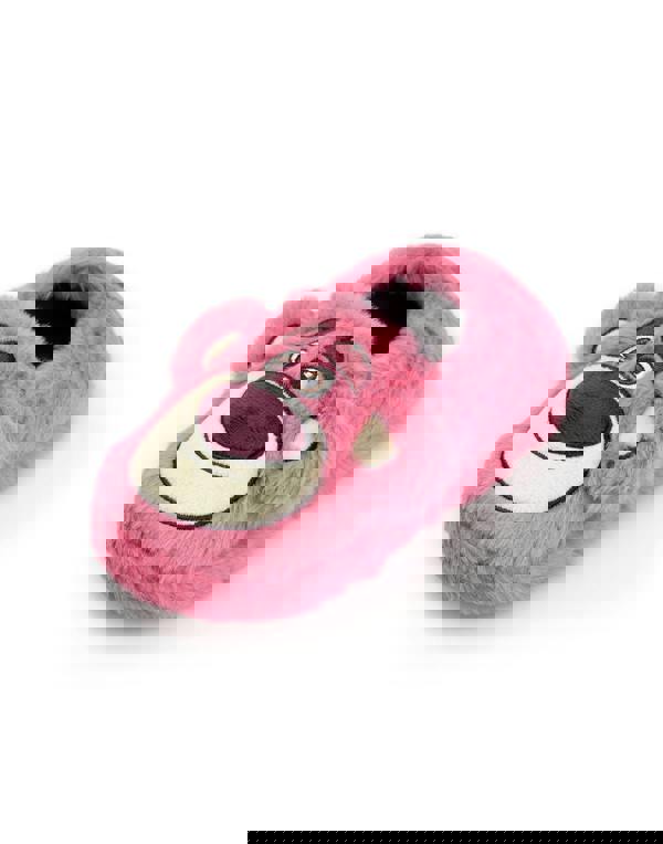 Disney Girls Pink Toy Story Lotso Slip On Loafer Slippers