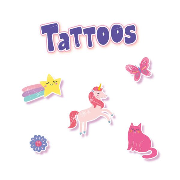 SES Creative Tattoos for children  Fairytales