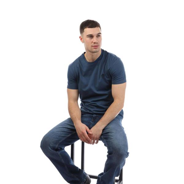 Timberland Mens Dunstan River T-Shirt - Blue - 