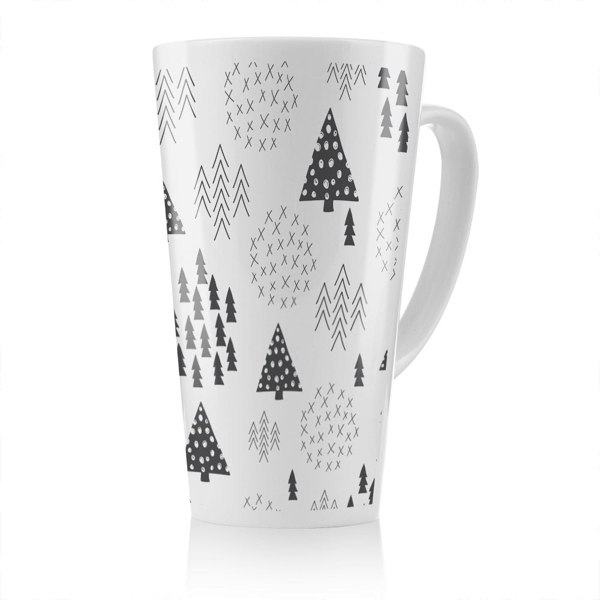 Benjamin Tate Design Scandinavian Style Christmas Dining Latte Mug