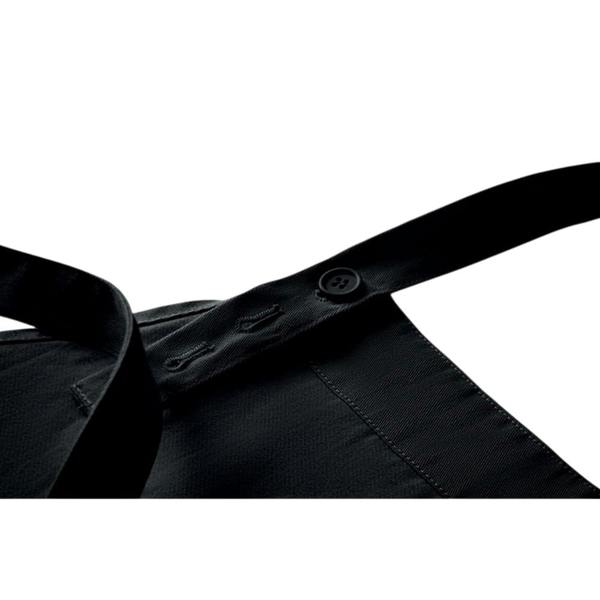 MidOcean Gamma Organic Cotton Bib Apron - Black - 