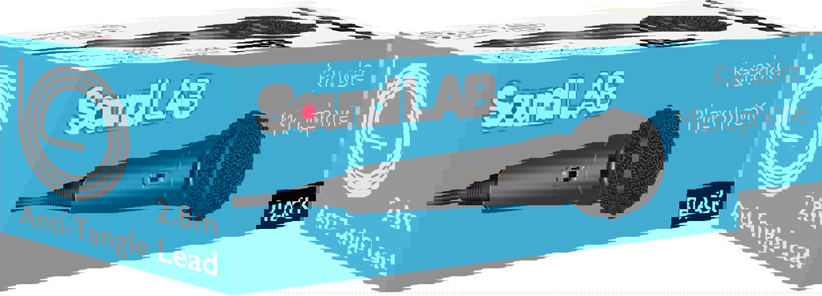 Mr Entertainer Black Dynamic Plastic Microphone