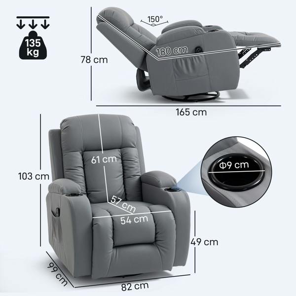 Massage Recliner Sofa