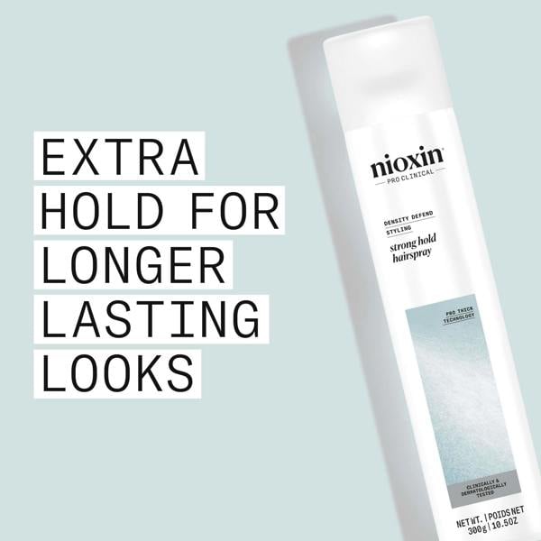 Nioxin Pro Clinical Density Defend Styling Strong Hold Hairspray 400ml - Additional 2