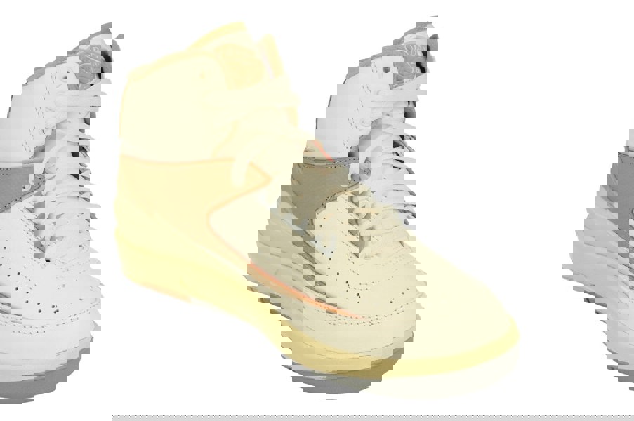 Nike Air Jordan 2 Retro Womens Trainers Dx4400  118 - Sail Desert Sunset Haze 118 - Photo 3