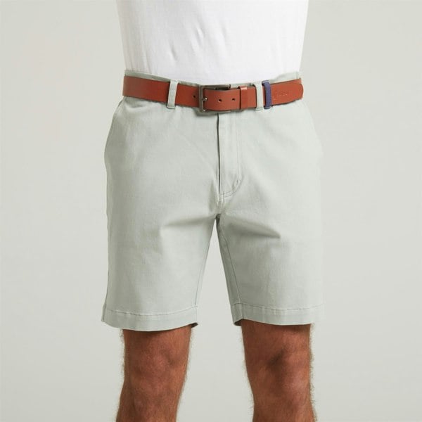 Gabicci G54V01 Mens Washed Stretch Twill Shorts Gabicci Classic - MEADOW