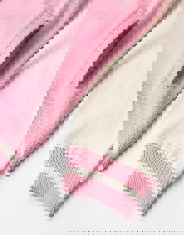 Squishmallows Girls Pink Squish Squad Varsity Jacket