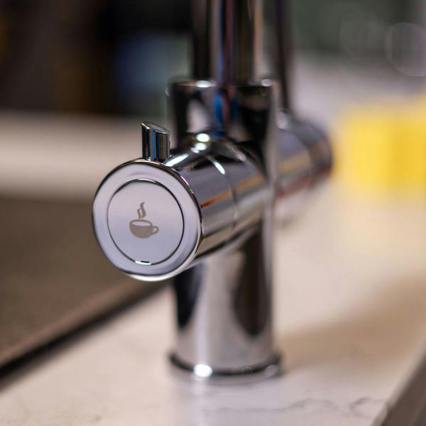Flode tre | 3 in 1 Boiling Water Tap | Polished Chrome Finish
