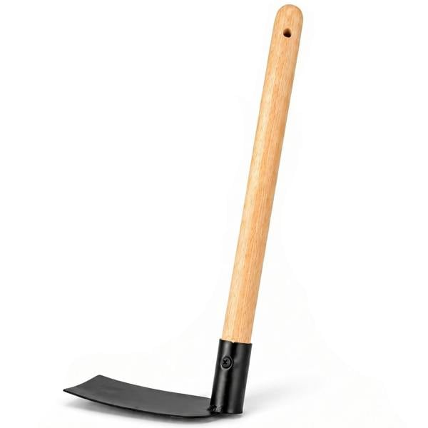 HAAY TOOLS Garden Hoe, Digging Hoe & Draw Hoe for Weeding, Soil Cultivation & Root Removal – Mattock Style Hand Gardening Tool