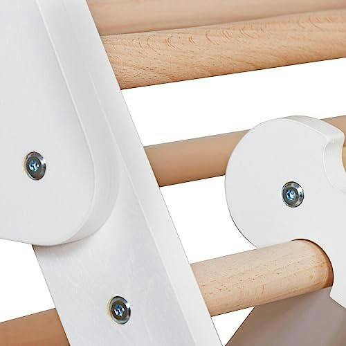 HYGRAD® 3 in 1 Climbing Frame Kids Montessori Outdoor Climbing Frame Activity Kids Indoor Gym Apparatus Playground Ramp Slider Arch Pikler set