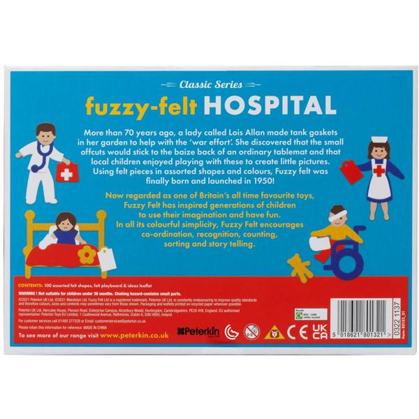 Fuzzy Felt Fuzzy-Felt Retro - Hospital