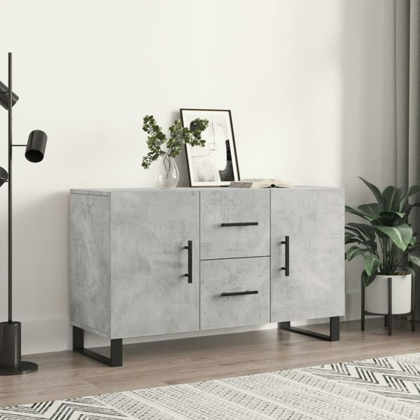 Berkfield Sideboard Concrete Grey 100x36x60 cm Engineered Wood