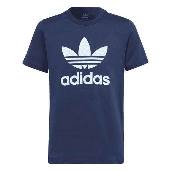 Adidas Childrens/Kids Originals Rekive Trefoil T-Shirt - Indigo - 