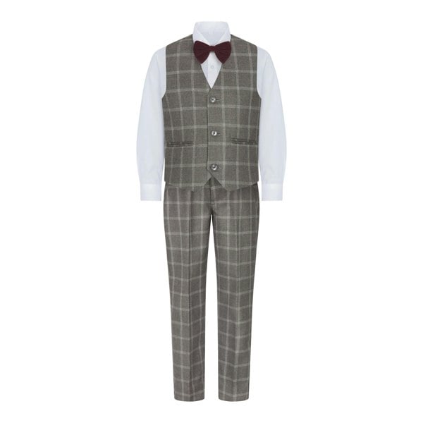 4 piece boys suit 