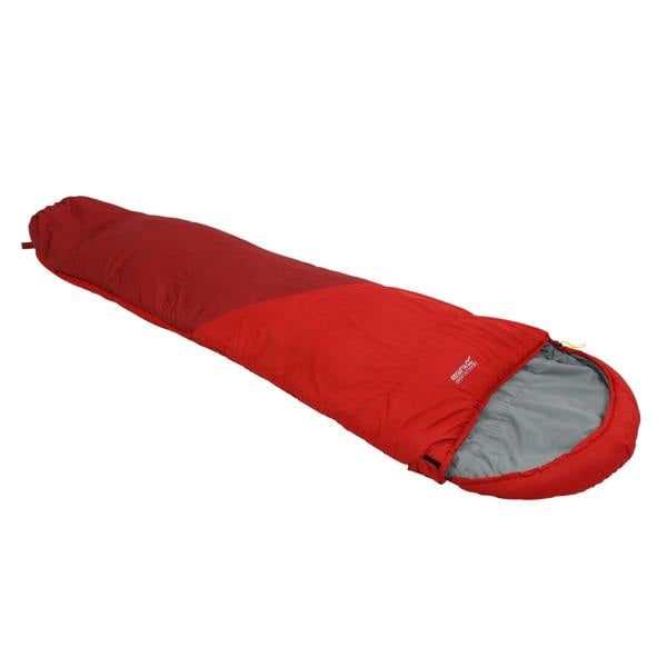 Regatta Hilo V2 300 Mummy Sleeping Bag - Pepper/Dark Red - 