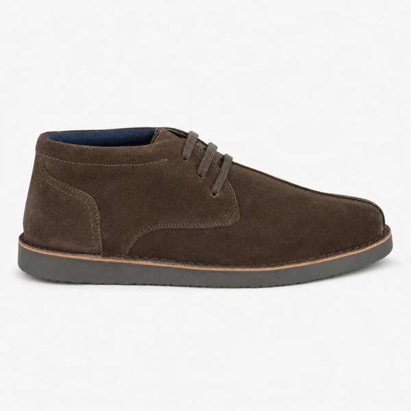 Roamers STANLEY Desert Boots   in  Dark Brown
