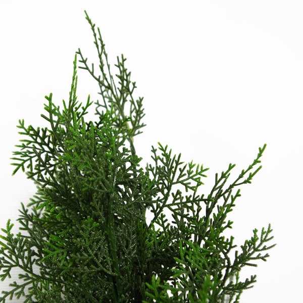 Leaf 90cm Artificial Cypress Topiary