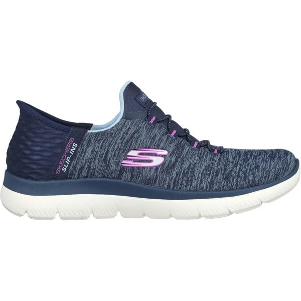 Skechers Summits Dazzling Haze Women's Trainers in Navy/Purple