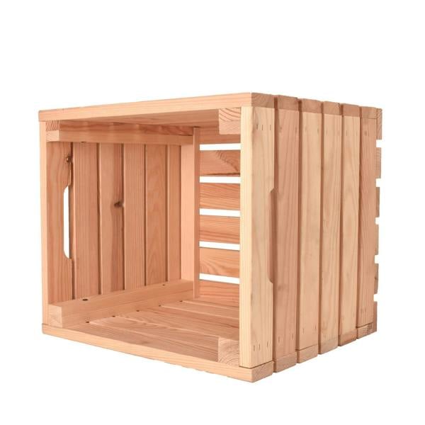 Snowdon Timber Wooden Storage Crate (L) 37.5cm (W) 33cm (H) 32.5cm