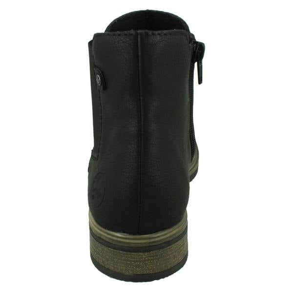 Rieker Ladies Rieker Elasticated Gusset Panel Chelsea Boots 72254