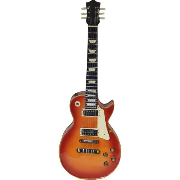 Maison des Cadeaux Sunburst Les Paul Guitar-Style Portable Speaker