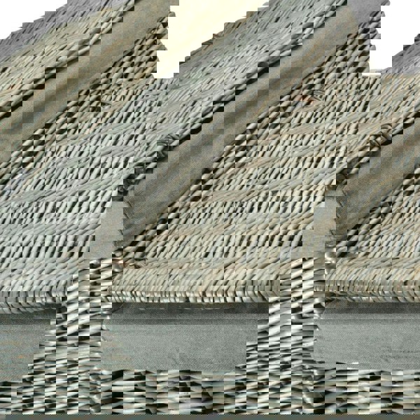 Square Laundry Basket with Grey Sage Lining